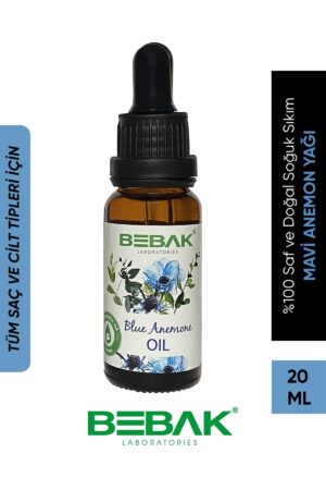 Bebak - 100% Pure and Natural Cold Pressed Blue Anemone Oil 20 ml