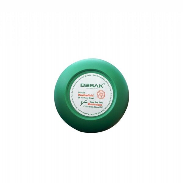 Bebak Almond Moisturizing Hand and Body Cream Jar 200 ml