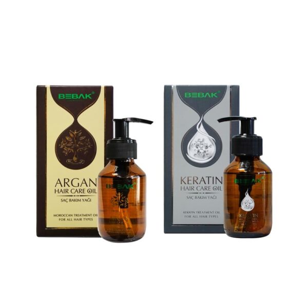 Bebak Keratin - Argan Hair Care Oil Set