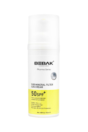 Bebak - Pharma Anti-Blemish Sun Cream with Mineral Sun Filter Content SPF 50+ /PA++++ High Protection 50 ml