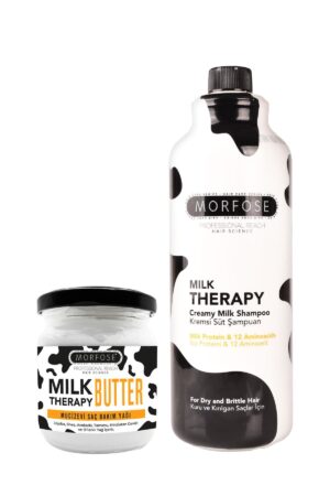 Morfose Milk Therapy Butter + Morfose Milk Therapy Shampoo 1000 ML