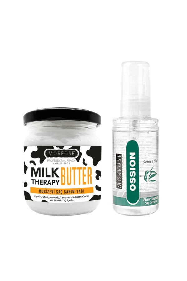 Morfose Milk Therapy Butter + Ossion Hair Serum 100 ML