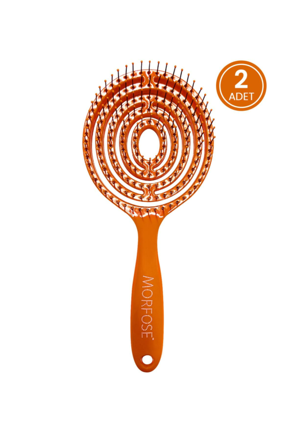 Morfose - Pro Three Dimensional Oval Hairbrush X 2 Pieces