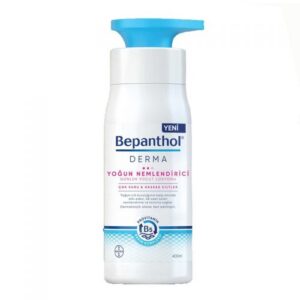 Introducing the Bepanthol Derma Intense Moisturizing Body Lotion 400 ml, your ultimate solution for skin hydration and nourishment.