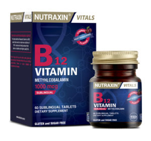 Nutraxin - Vitamin B12 60 Sublingual Tablets