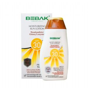 لوشن Bebak Moisturizing Sun Lotion 30 بدرجة حماية متوسطة 200 مل