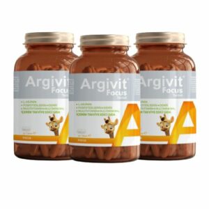 It supports the immune system, contributes to energy metabolism and the reduction of tiredness and fatigue. Benefits of Argivit Focus Tablet 3×30gr