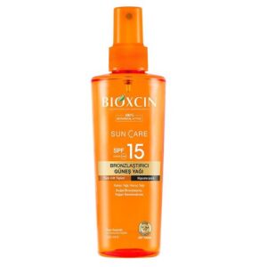 Introducing the Bioxcin Sun Care All Skin Tanning Oil Spf 15 200ml