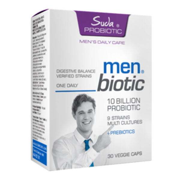 Suda Probiotic Men Daily Care Probiotics 30 Capsules