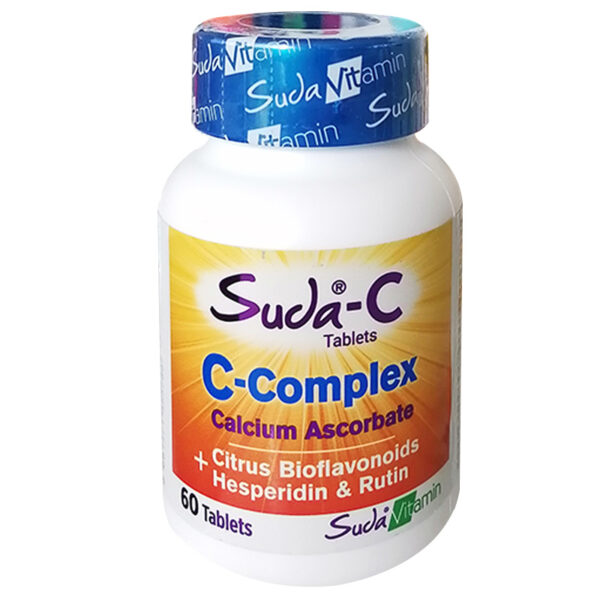 Suda Vitamin Suda-C C-Complex Food Supplement 60 Tablets