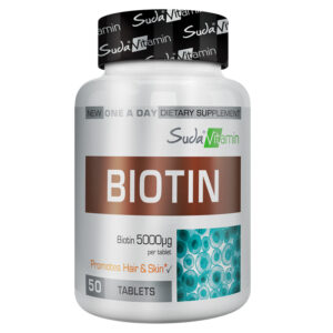 Suda Vitamin Biotin 50 Tablets