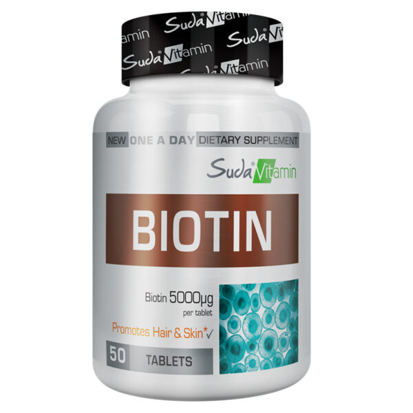 Suda Vitamin Biotin 50 Tablets