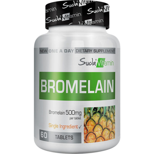 Suda Vitamin Bromelain 500mg 60 Tablets