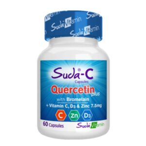 Suda Vitamin Quercetin Supplementary Food 60 Capsules