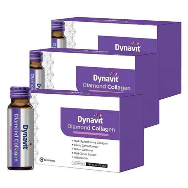 مجموعة Eczacıbaşı Dynavit Diamond Collagen المكونة من 3 قطع