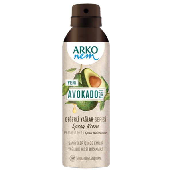 Arko Nem Valuable Oils Avocado Spray Cream 150 ml