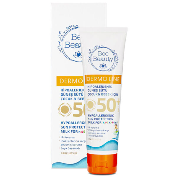 Bee Beauty Hypoallergenic Sun Milk 50+SPF for Children & Baby 100 ml