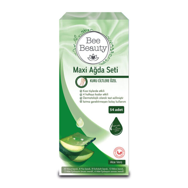 Bee Beauty Maxi Wax Set Aloe Vera 54pcs