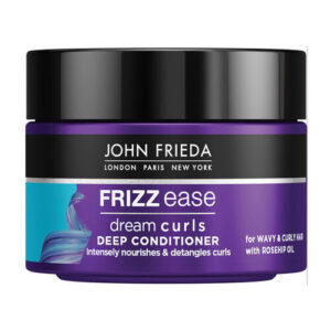 Introducing John Frieda Dream Curls Deep Conditioner 250 ml, the ultimate solution for nourishing and defining your curls.