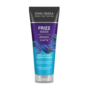 Introducing the John Frieda Frizz Ease Dream Curls Curl Defining Conditioner 250 ml, a must-have for those looking to tame and define their curls.