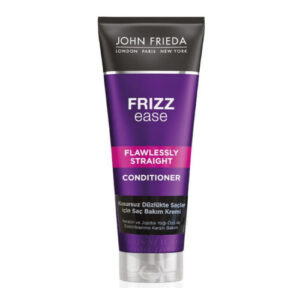 Introducing frizz-free, flawlessly straight hair with the John Frieda Frizz Ease Flawlessly Straight Conditioner 250 ml.