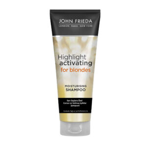 Introducing the John Frieda Highlight Activating Shampoo For Blondes in a 250 ml size, this shampoo is specially formulated to enhance the natural beauty of blonde hair.