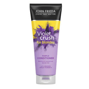 Introducing the John Frieda Violet Crush Conditioner for Blonders 250 ml, the perfect solution for maintaining vibrant blonde hair.