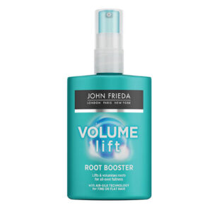 Introducing the John Frieda Volume Lift Root Booster Spray 125 ml, your perfect solution for adding volume and lift to your hair.