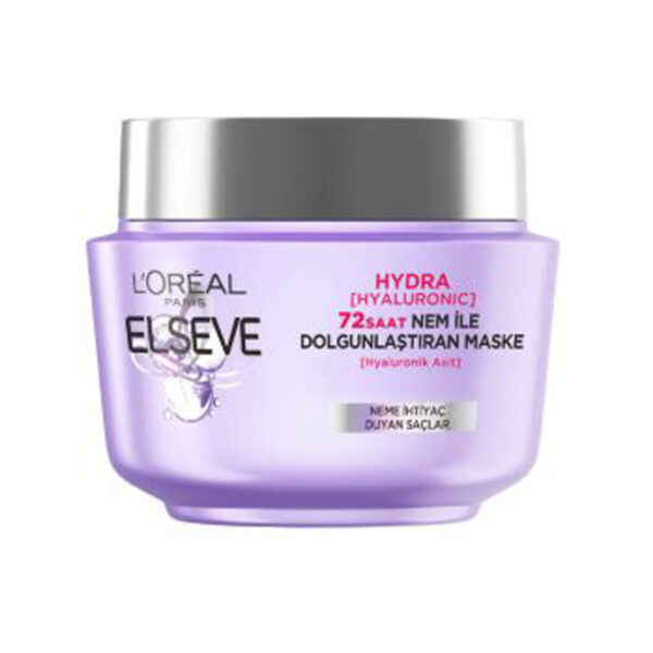 Loreal Paris Elseve Hydra Hyaluronic 72 Hour Moisture Plumping Mask 300 ml - Elseve