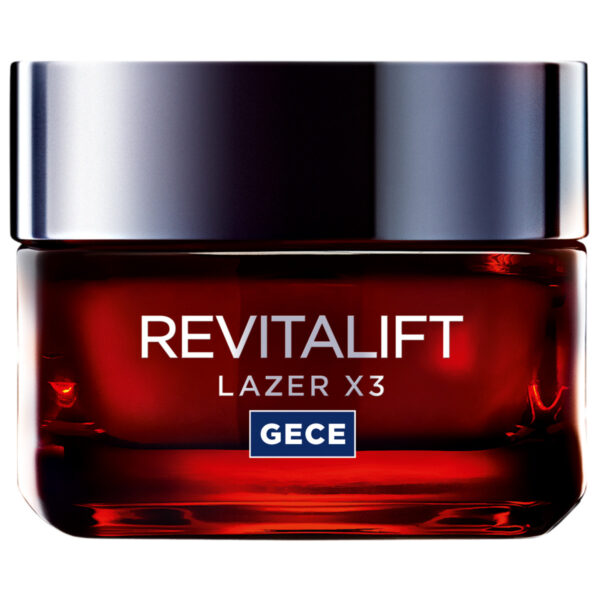 Loreal Paris Revitalift Lazer X3 Intensive Anti-Aging Night Care Cream 50 ml - Loreal Paris