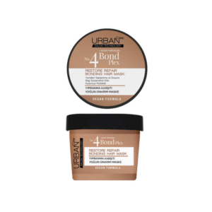 Introducing the Urban Care No.4 Bond Plex Intensive Repair Mask 230 ml, a highly effective solution for repairing and strengthening damaged hair.