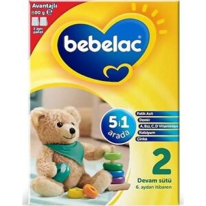 Bebelac 2 - 5 in 1 Follow-on Milk 800 gr - From 6th Months