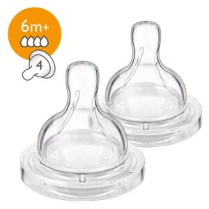 Avent Anti-colic Bottle Pacifier 6+ Months 2 Pack Number 4