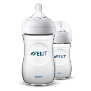 Avent Natural PP Baby Bottle 1+ Month 2 Pack 260 ml