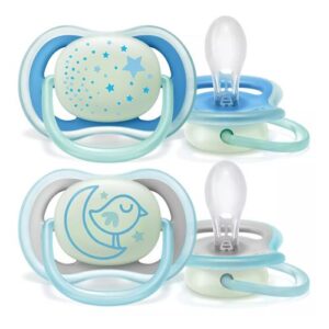 Avent Ultra Air Night Pacifier 6-18 Months - Blue