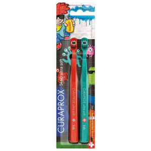 Curaprox Children's Toothbrush Ultra Soft Grafitti Edition 2 Pieces