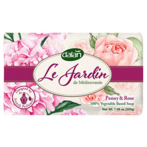 Dalan Le Jardin Peony and Rose Herbal Soap 200 gr