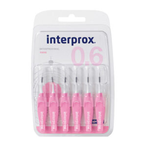 Dentaid INTERPROX 4G Nano Blister 6 Pieces - Pink - N31194