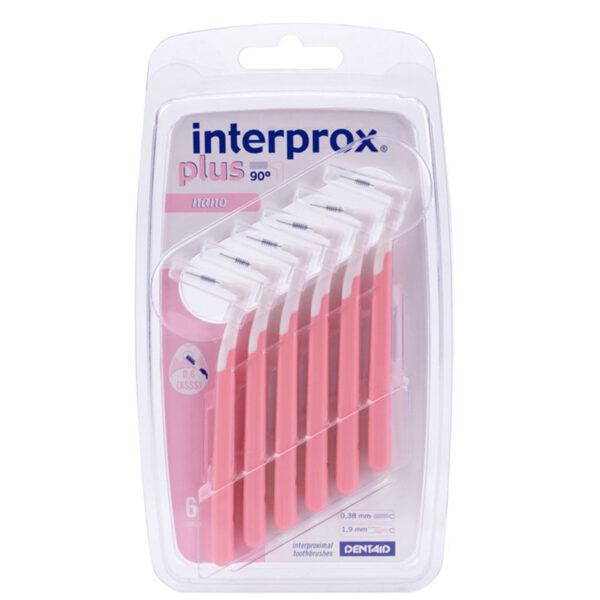 Dentaid INTERPROX Plus 2G Nano Blister 6 Pieces - Pink - N5251471