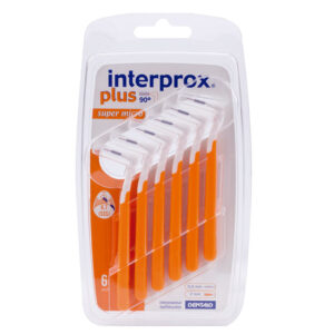 Dentaid INTERPROX Plus 2G Supermicro Blister 6 Pieces - Orange - N5251461