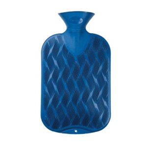 Fashy Termofor Blue Wave Pattern Hot Water Bag 2L