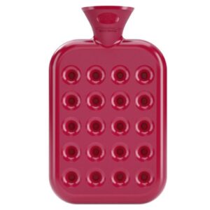 Fashy Termofor Honeycomb Hot Water Bag - Pink 1.2L