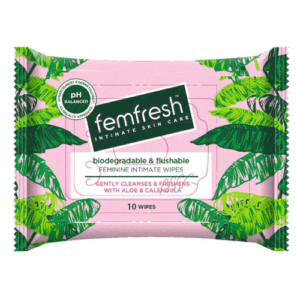 Femfresh External Genital Area Wet Wipes 10 pieces