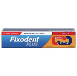 Fixodent Plus Premium Denture Tooth Adhesive Cream 40gr