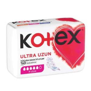 Kotex Ultra Dry Soft Ultra Winged Long 7 Pieces