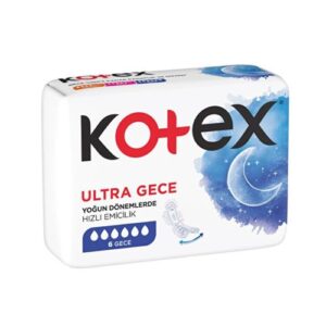 Kotex Ultra Night Fast Absorbent Pad 6 Pieces