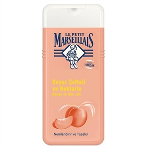 Le Petit Marseillais White Peach and Nectarine Bath and Shower Gel 400ml