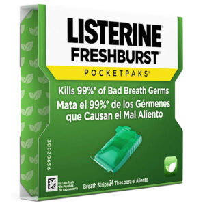 Listerine Fresburst Damak Strips Single 24 Sheets