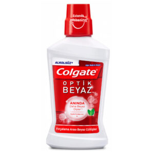 كولجيت مياه أوبتيكال وايت للعناية بالفم خالية من الكحول 500 مل | Colgate