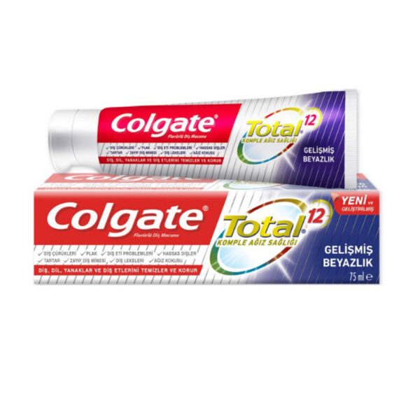 معجون أسنان كولجيت توتال المتقدم للتبييض 75 مل | Colgate